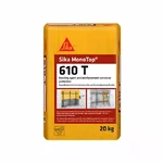 Sika MonoTop-610 T ซีเมนต์พิเศษส่วนประกอบเดียว สำหรับประสานคอนกรีตและป้องกันสนิมของเหล็กเสริม