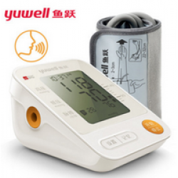 *มีเสียงพูด* เครื่องวัดความดันโลหิต ยี่ห้อ YUWELL ผ้าพันแขน 22-45cm. คนแขนใหญ่ใช้ได้ แถม Adapter+กระเป๋า (รับประกัน 2 ปี)