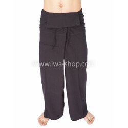 กางเกงเล กางเกงโยคะ ผ้าฝ้าย สีดำ