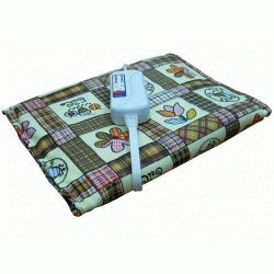 SEKURE แผ่นทำความร้อน กระเป๋าน้ำร้อน รุ่น TYE160 ขนาด 30 cm x 45 cm ( สีลายดอกน้ำตาล )