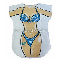 เสื้อลายบิกินี่ฟ้าชบา เสื้อยืดลายบิกินี่ เสื้อสกรีนลายบิกินี่ เสื้อลายชุดว่ายน้ำ เสื้อฮาๆ พิมพ์ลายเซ็กซี่ ชุดเดรสลายบิกินี่ ชุดไปทะเล ชุดเที่ยวทะเล เสื้อผ้าไปทะเล