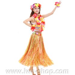 ยาว 80 cm มิกซ์ ชุดฮาวายกระโปรงฟาง หนาพิเศษ ครบเซตพวงมาลัยรุ้งใหญ่ เซตชุดกระโปรงเชือกฟางฟูๆ กระโปรงฮาวาย กระโปรงเชือกฟาง ชุดฮาวาย ปาร์ตี้ ชุดฮาวายเชือกปอฟาง ชุดระบําชาวเกาะ