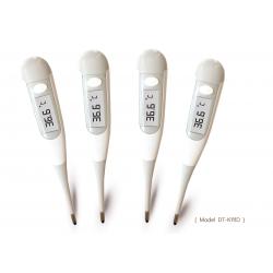 ปรอทวัดไข้ดิจิตอล ยี่ห้อ ซีเคียว รุ่น DT-K111D วัดเร็วเพียง 8 วินาที ปลายงอได้ กันน้ำ