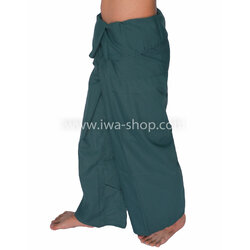 กางเกงเล กางเกงชายหาด ผ้าโทเร สีขี้ม้า