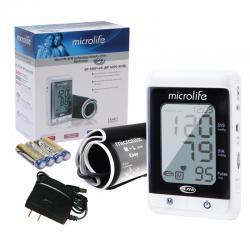 เครื่องวัดความดันโลหิต ยี่ห้อ ไมโครไลฟ์ / Microlife รุ่น Afib (BP 3MS-4K) สำหรับผู้มีขนาดแขนใหญ่ เทคโนโลยีการตรวจวัดภาวะการเต้นของหัวใจห้องบนผิดปกติ ประเทศสวิตเซอร์ รับประกัน 5 ปี