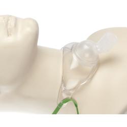 หน้ากากให้ออกซิเจน สำหรับผู้ป่วยเจาะคอ (TRACHEA MASK) มี 2 ขนาด สำหรับเด็ก และ ผู้ใหญ่