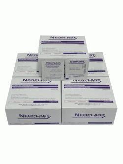 จำกัดออเดอร์ไม่เกิน 5 กล่อง/1ออเดอร์ แผ่นแอลกอฮอล์สำเร็จ Alcohol Pad ยี่ห้อ Neoplast กล่องละ 200 ชิ้น