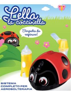 เครื่องพ่นยาหอบหืดตัวเต่าทอง ยี่ห้อ FLAEMNUOVA รุ่น LADY BUG (FLA-CO03) เหมาะสำหรับเด็ก ผลิตภัณฑ์ประเทศอิตาลี