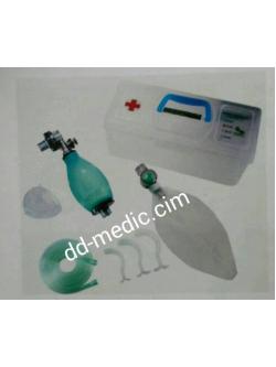 ชุดช่วยหายใจแบบมือบีบ Ambu bag ครบชุดสำหรับเด็กโต ยี่ห้อ Topster ประเทศไต้หวัน