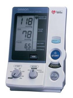 เครื่องวัดความดันโลหิต ยี่ห้อ ออมรอน/omron รุ่น HEM-907 พร้อมดูแลตลอดอายุการใช้งาน +Adapter