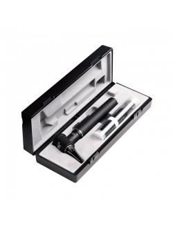 RIESTER ชุดตรวจหู Otoscope รุ่น Ri-mini แบบ Fiber Optic , หลอดไฟ Halogen 2.5V, ด้ามขนาด AA (หลอด Halogen) (สอบถามและสั่งซื้อราคาพิเศษได้ทางไลน์ @ddmedic)