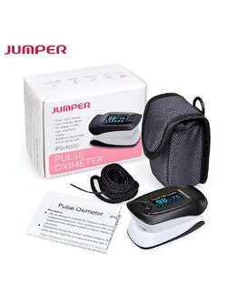 เครื่องวัดออกซิเจนปลายนิ้ว Fingertip ยี่ห้อ JUMPER รุ่น JPD-500D