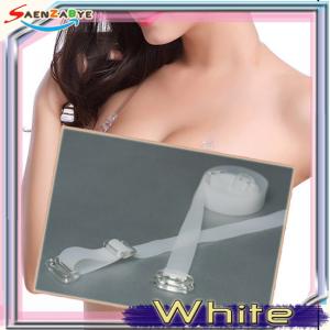 สายเสื้อในซิลิโคน สีขาว