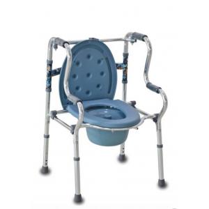 วอร์คเกอร์ช่วยเดิน 2in1 Walker อลูมิเนียม พับได้ สามารถจับได้ 2 ระดับ ปรับระดับได้ พร้อมอุปกรณ์สำหรับนั่งถ่าย