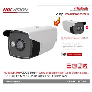 (2Mp.) - DS-2CE16D0T-WL3
