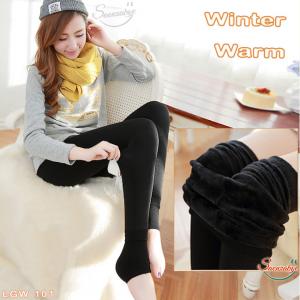 เลกกิ้งกางเกงกันหนาว บุขน ใส่เที่ยวหนาว ลุยหิมะ ขนาด FreeSize
