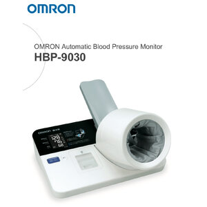 เครื่องวัดความดันโลหิตสอดแขน ยี่ห้อ OMRON รุุ่น HEM9030 มีเสียงพูดไทย (ตั้งวาง option)