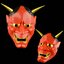 หน้ากากปีศาจญี่ปุ่น ฮันเนีย Hannya หน้ากากปาร์ตี้ หน้ากากแฟนซี หน้ากากฮาโลวีน หน้ากากผี หน้ากากคอสเพลย์ Japanese Devil Noh Hannya fancy Mask