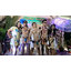 พวงมาลัยฮาวาย พวงมาลัยดอกไม้ พวงมาลัยแฟนซี ชมพูขาว
