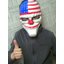 หน้ากากแฟนซี จากเกมส์สุดฮิต Payday2 หน้ากากปาร์ตี้ หน้ากากแฟชั่น หน้ากากฮาโลวีน หน้ากากผี หน้ากากคอสเพลย์ Payday cosplay Halloween Fancy