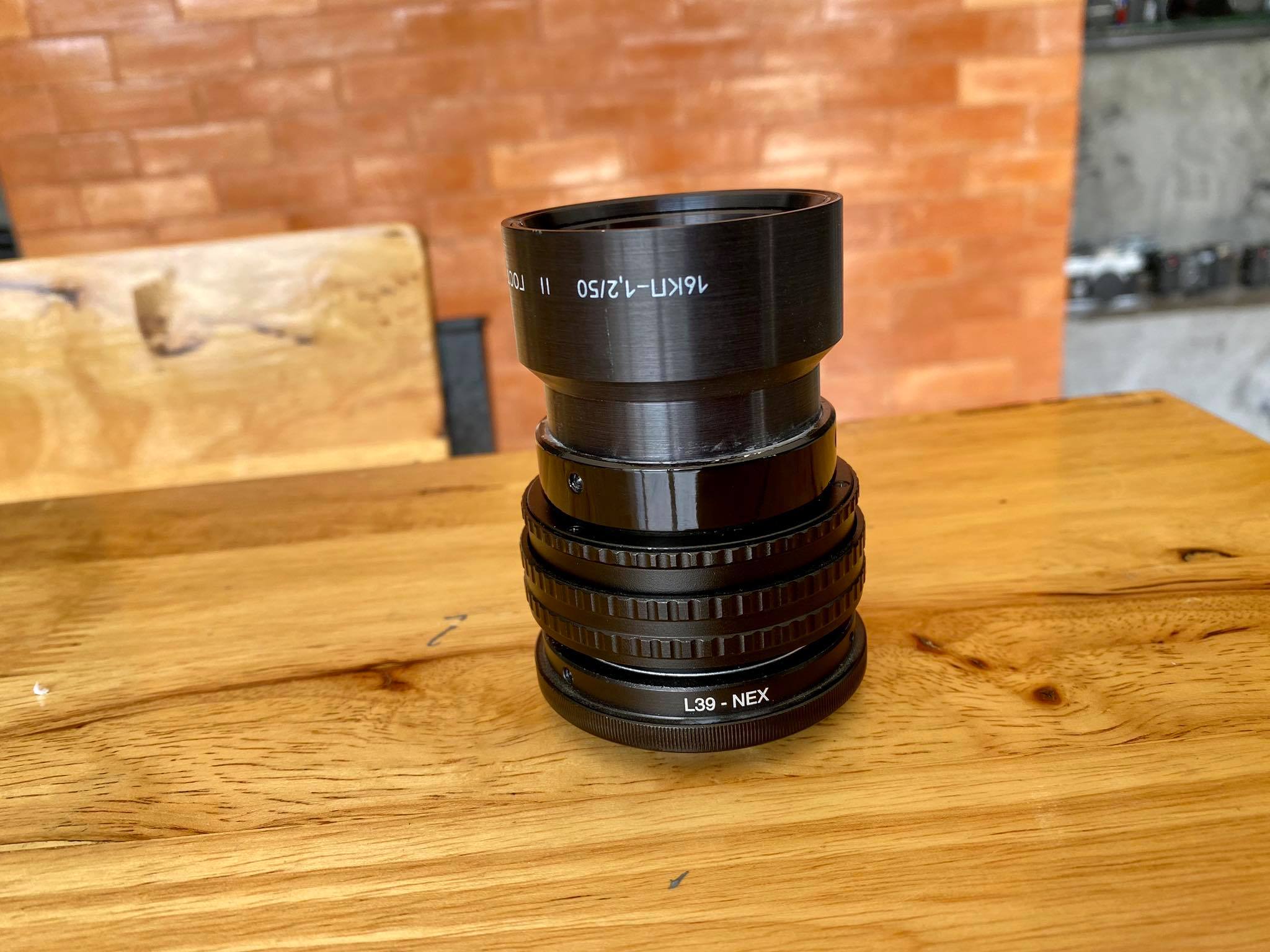 16KP-50MM.F1.2 MODIFY SONY E MOUNT