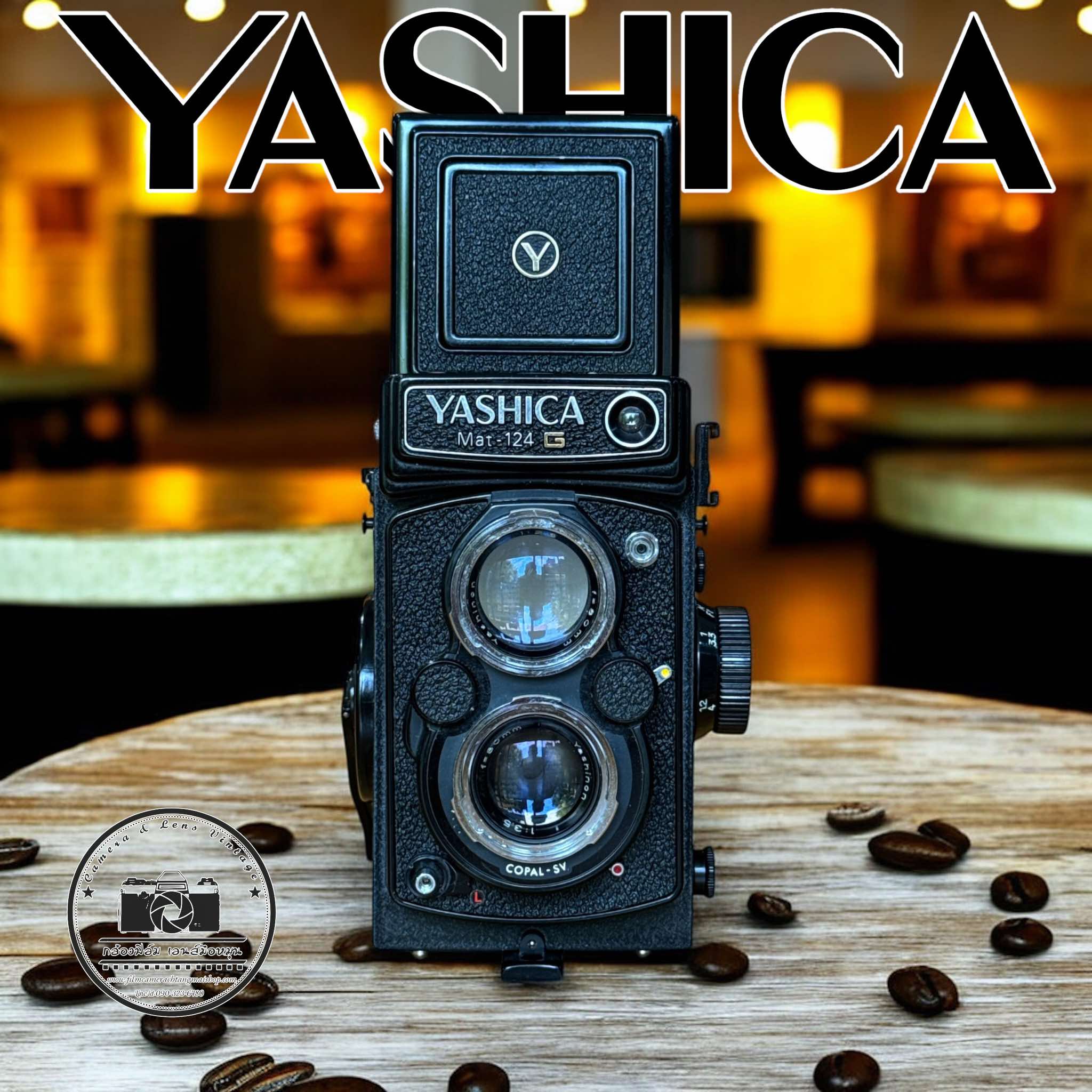 YASHICA MAT124G YASHINON 80MM.F3.5