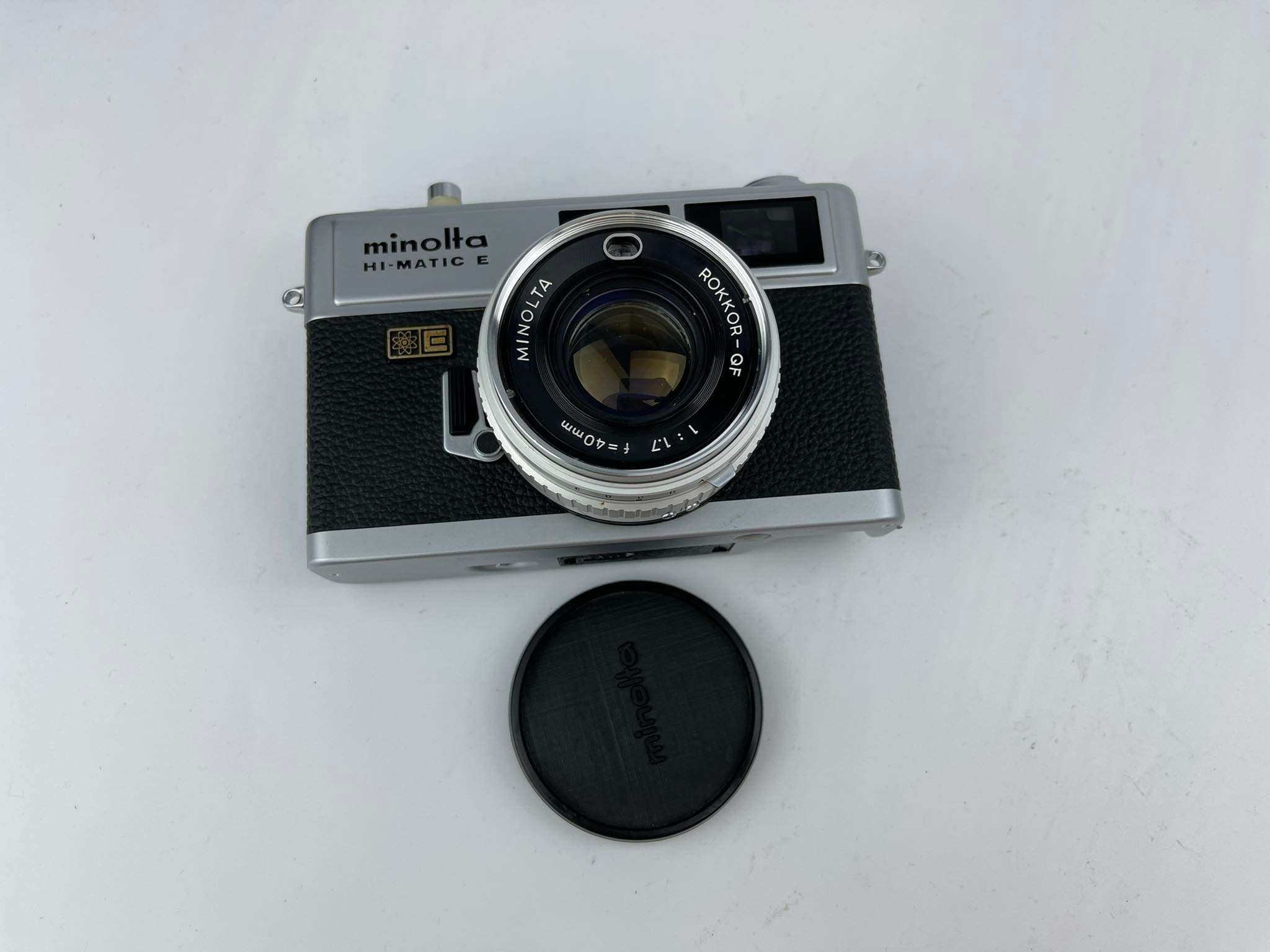MINOLTA HIMATIC-E MINOLTA ROKKOR-QF 40MM.F1.7