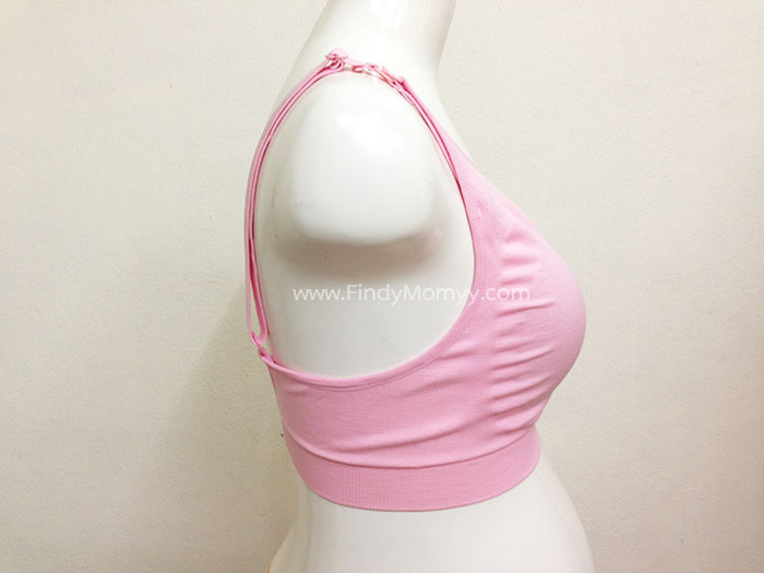 เสื้อในให้นม รุ่นสปอร์ต ผ้านิ่ม ยืดหยุ่นเยี่ยม สีชมพู มี3ไซส์ M, L, XL