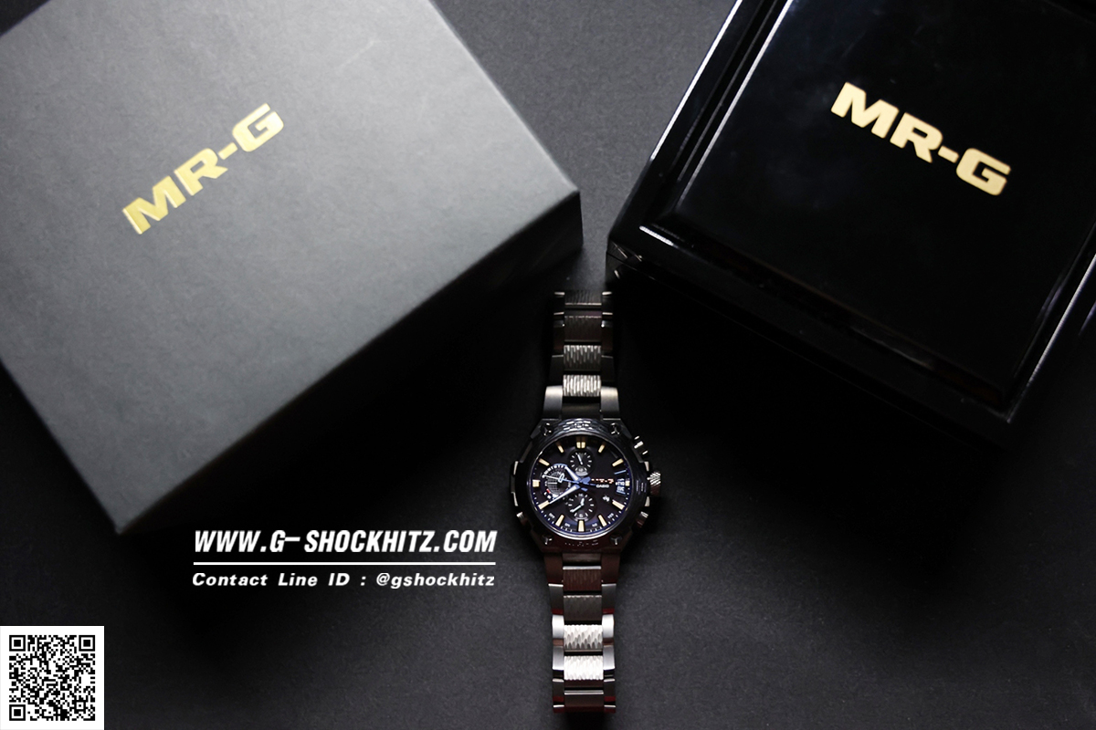 CASIO G-SHOCK นาฬิกาข้อมือ นาฬิกากันน้ำ นาฬิกาของแท้ ประกันศูนย์ CMG 1 ปี รุ่น MRG-G2000HT-1A นาฬิกาสีดำ