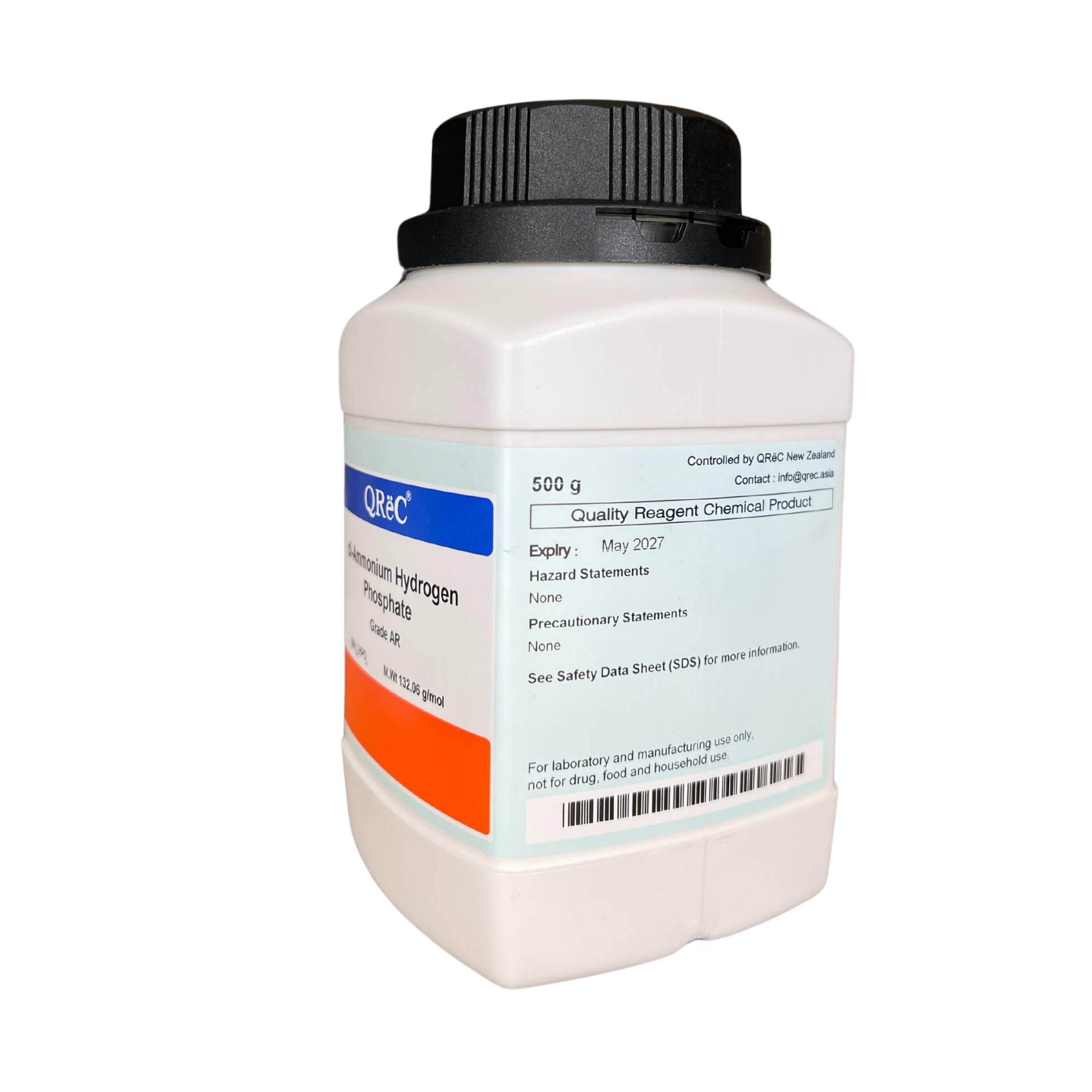 Di-Ammonium Hydrogen Phosphate, AR 500 g. QReC™