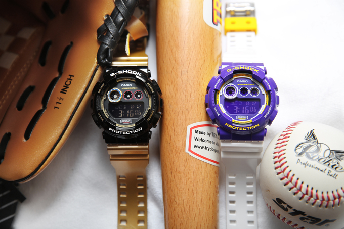 CASIO MID YEAR SALE G-SHOCK พร้อมส่ง นาฬิกาข้อมือ นาฬิกากันน้ำ นาฬิกาของแท้ ประกันศูนย์ CMG 1 ปี รุ่น GD-120CS-6 นาฬิกาสีม่วง