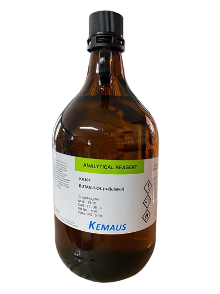 N-Butyl Alcohol (1-Butanol), AR 2.5 L. "KemAus"