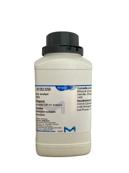 Starch Soluble GR ISO 250g. "Merck"