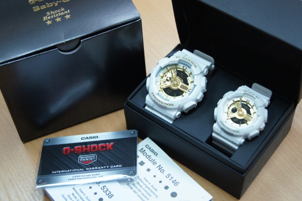 CASIO G-SHOCK นาฬิกาข้อมือ นาฬิกากันน้ำ นาฬิกาของแท้ ประกันศูนย์ CMG 1 ปี รุ่น GBG-13SET-7A นาฬิกาสีขาว