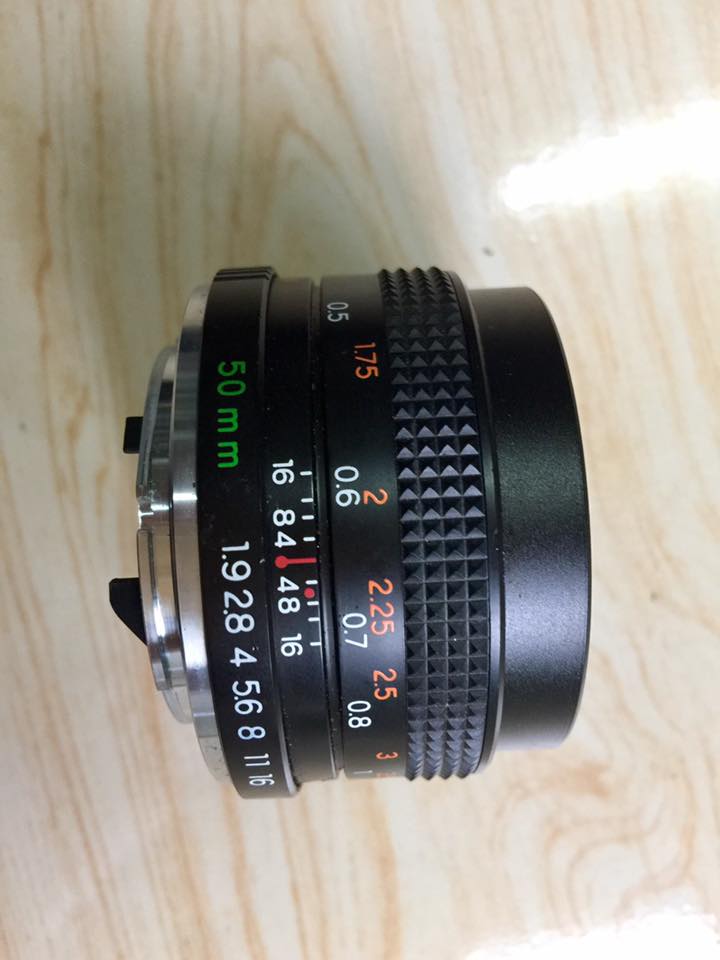 YASHICA LENS ML 50MM.F1.9 CY MOUNT