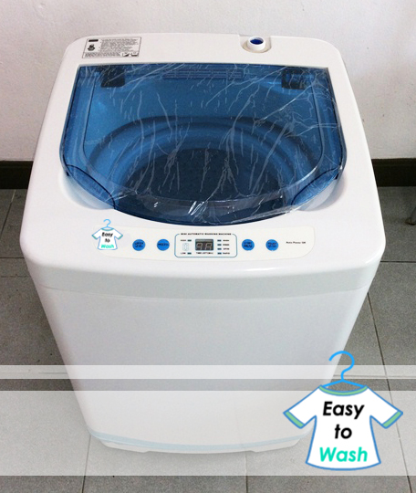 เครื่องซักผ้ามินิ EasytoWash 2.5 KG รุ่นอัตโนมัติ 100% กดปุ่มเดียว รอตากได้เลย ไม่ต้องเฝ้า