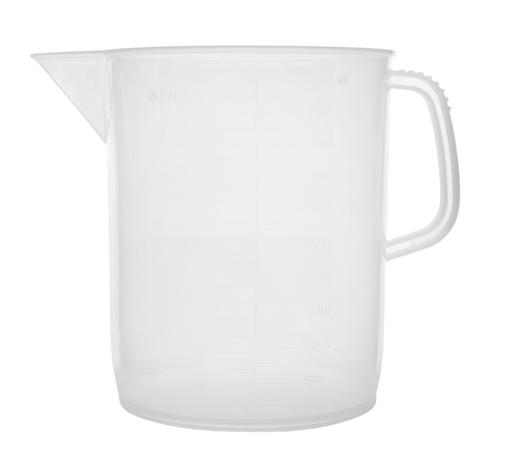 Glassco Plastic Measuring Jug บีกเกอร์พลาสติกแบบมีหูจับ