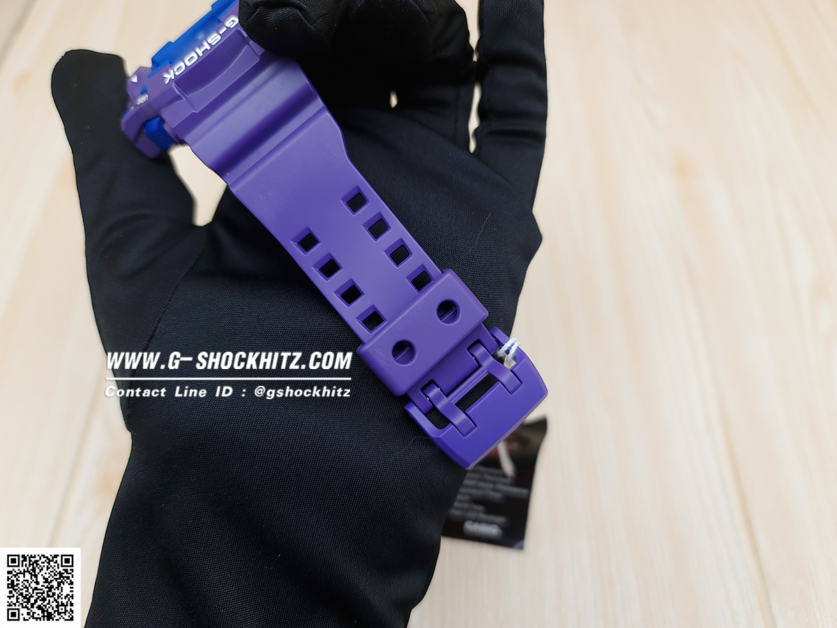 CASIO G-SHOCK นาฬิกาข้อมือ นาฬิกากันน้ำ นาฬิกาของแท้ ประกันศูนย์ CMG 1 ปี รุ่น GA-400A-6A นาฬิกาสีม่วง