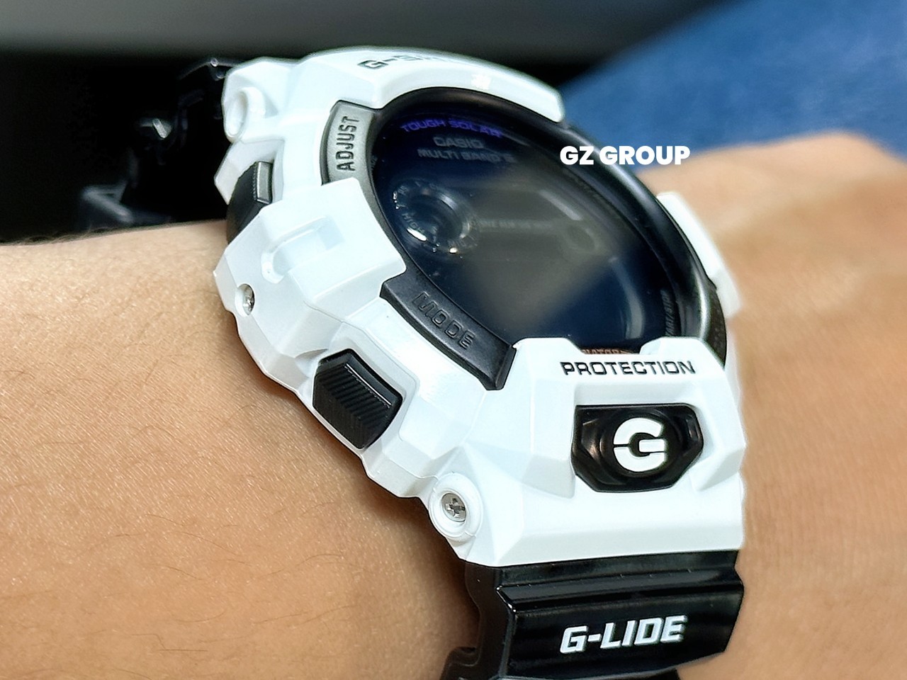 CASIO G-SHOCK นาฬิกาข้อมือ นาฬิกากันน้ำ นาฬิกาของแท้ ประกันศูนย์ CMG 1 ปี รุ่น GWX-8900B-7 นาฬิกาสีขาว