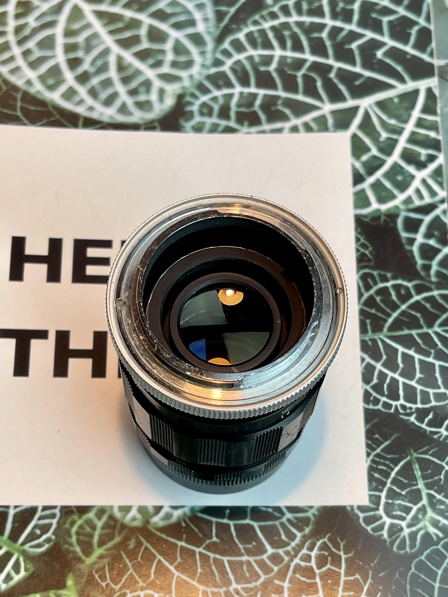 SANKYO KOKI JAPAN KOMURA 105MM.F2.5 NIKON NON AI MOUNT