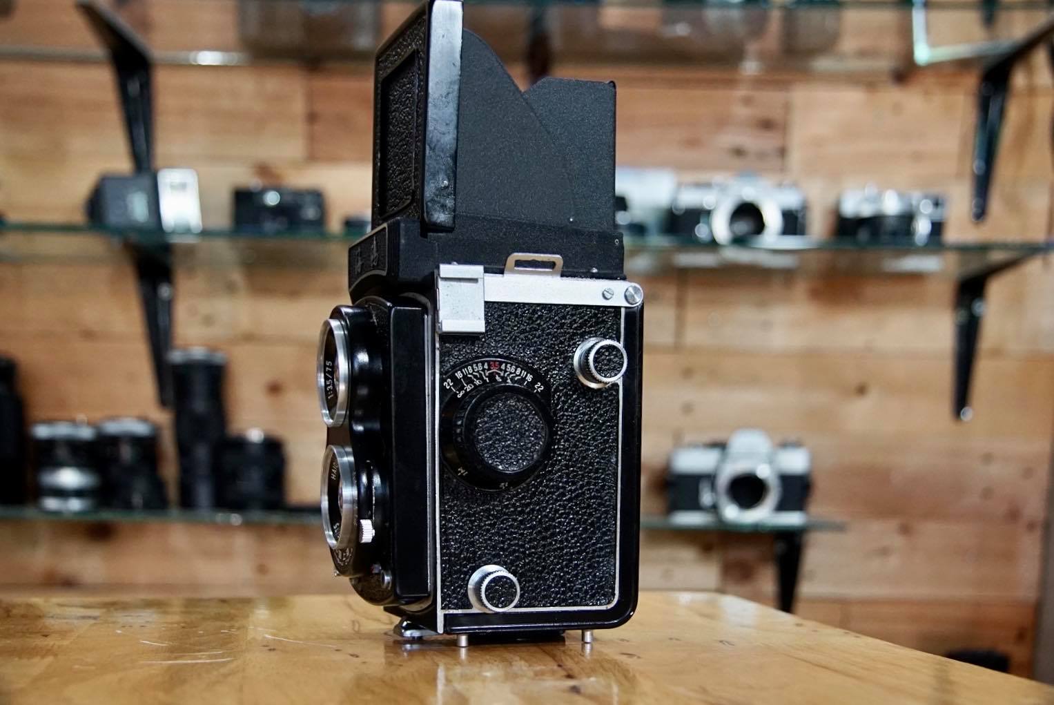 SEAGULL HAIOU 4BI 6X6 TLR CAMERA HAIOU SA-85 75MM.3.5