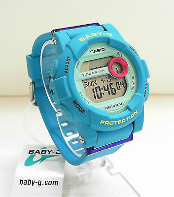 CASIO BABY-G นาฬิกาข้อมือ นาฬิกากันน้ำ นาฬิกาของแท้ ประกันศูนย์ CMG 1 ปี รุ่น BGD-180FB-2D นาฬิกาสีเขียว