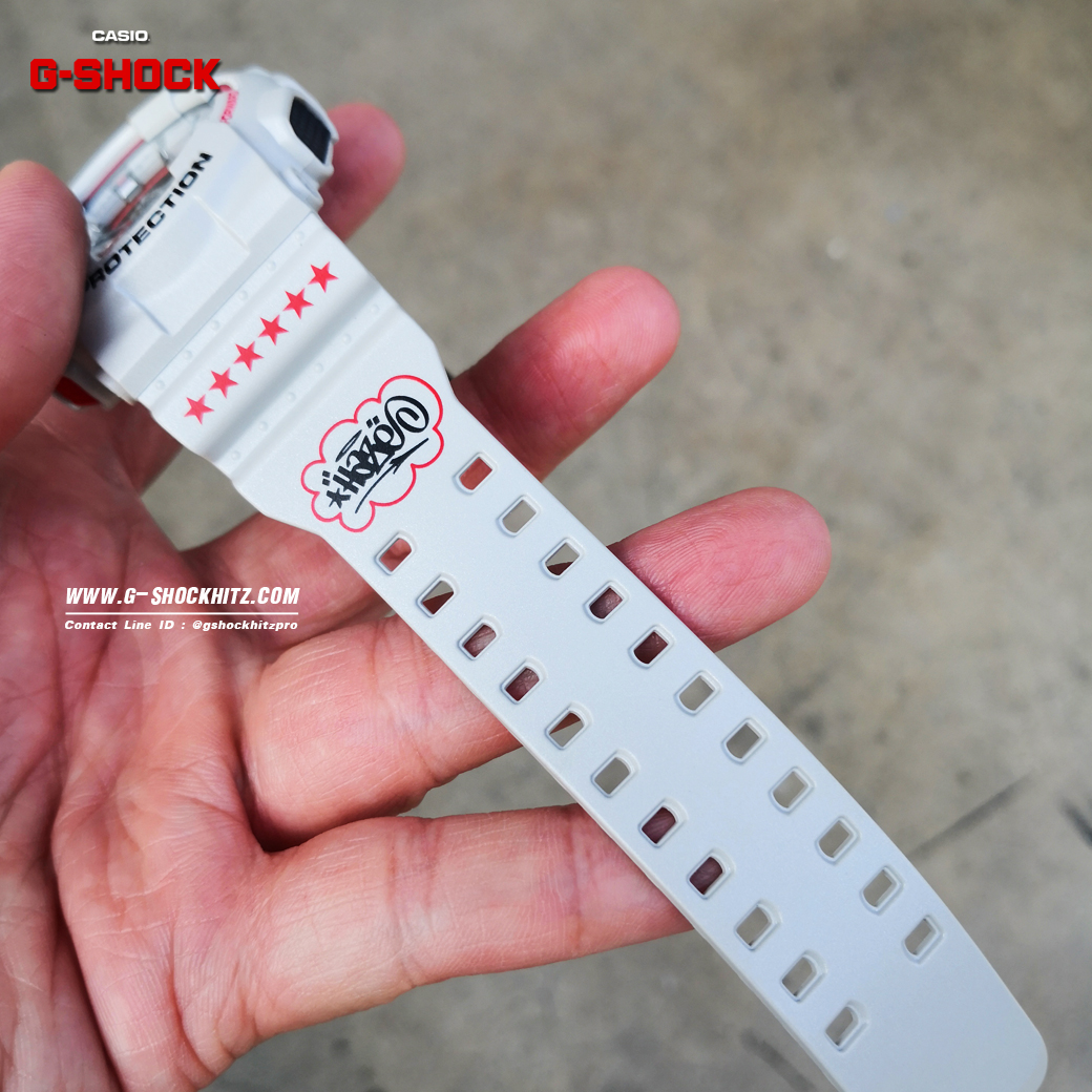 CASIO MID YEAR SALE G-SHOCK พร้อมส่ง นาฬิกาข้อมือ นาฬิกากันน้ำ นาฬิกาของแท้ ประกันศูนย์ CMG 1 ปี รุ่น GA-110EH-8A นาฬิกาสีเทา