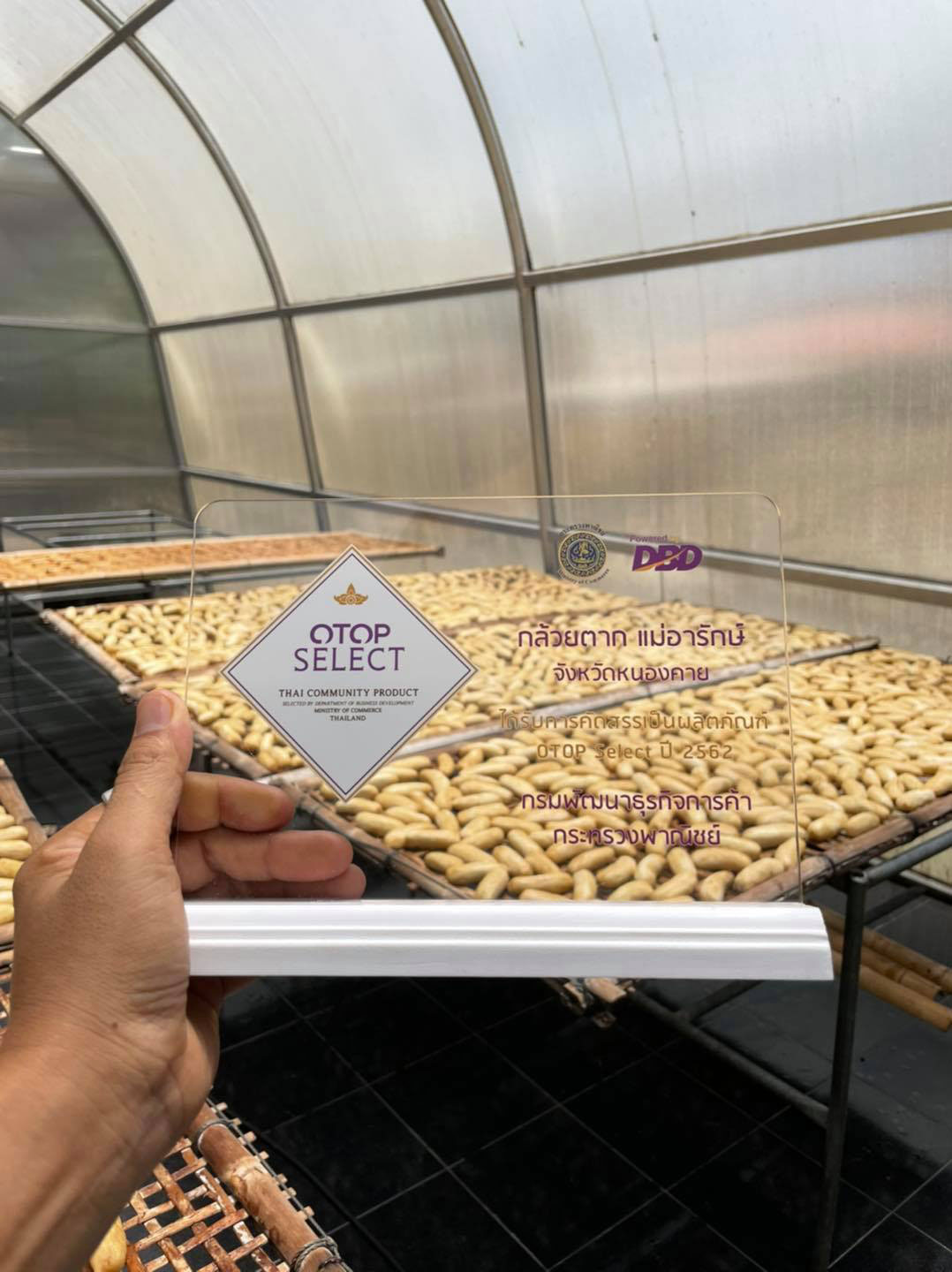 กล้วยตาก(กล้วยน้ำว้า) 1/2 kg.