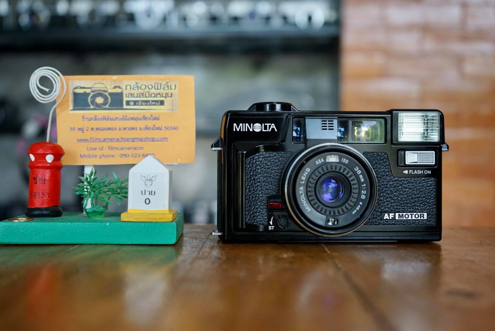 MINOLTA HIMATIC AF2-MD MINOLTA LENS 38MM.F2.8