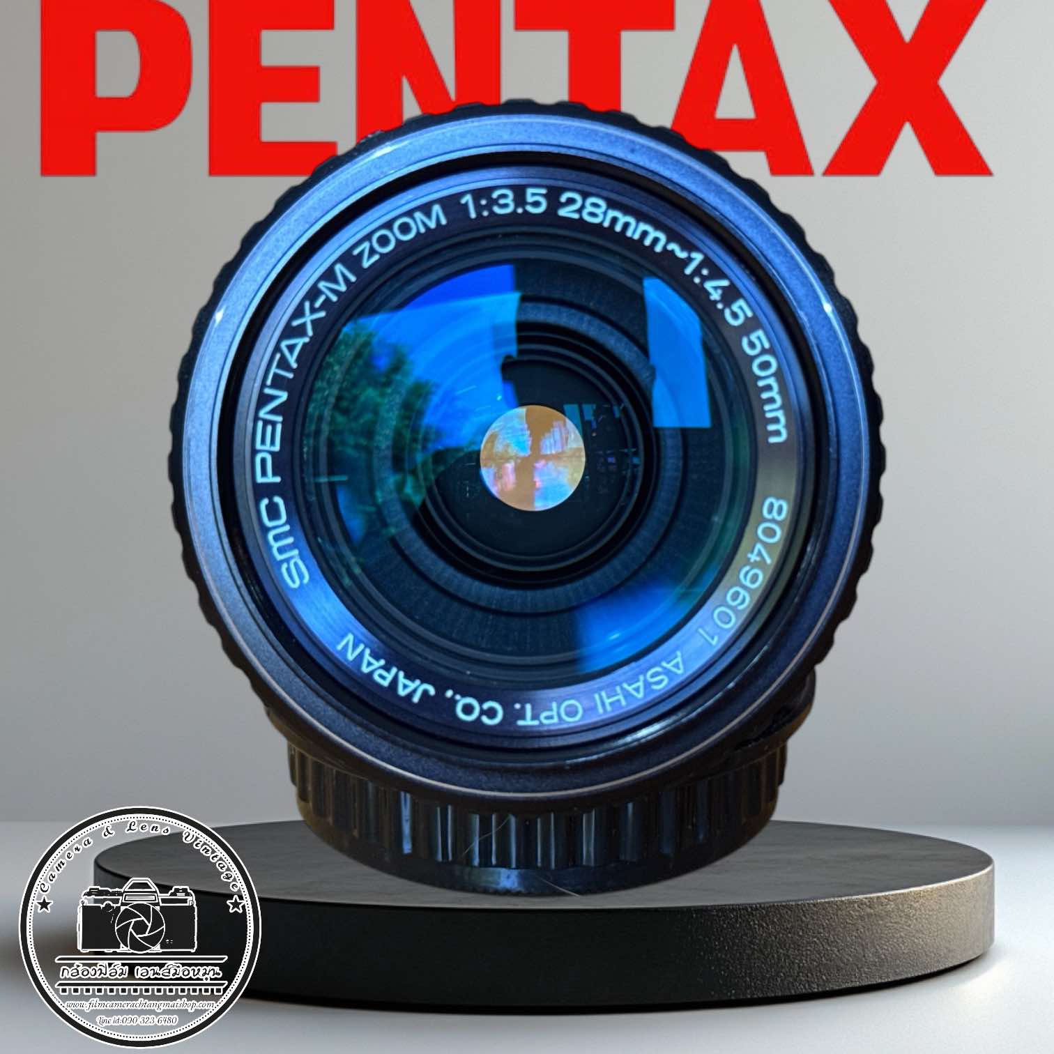 SMC PENTAX-M ZOOM 28-50MM.3.5-4.5 PK MOUNT