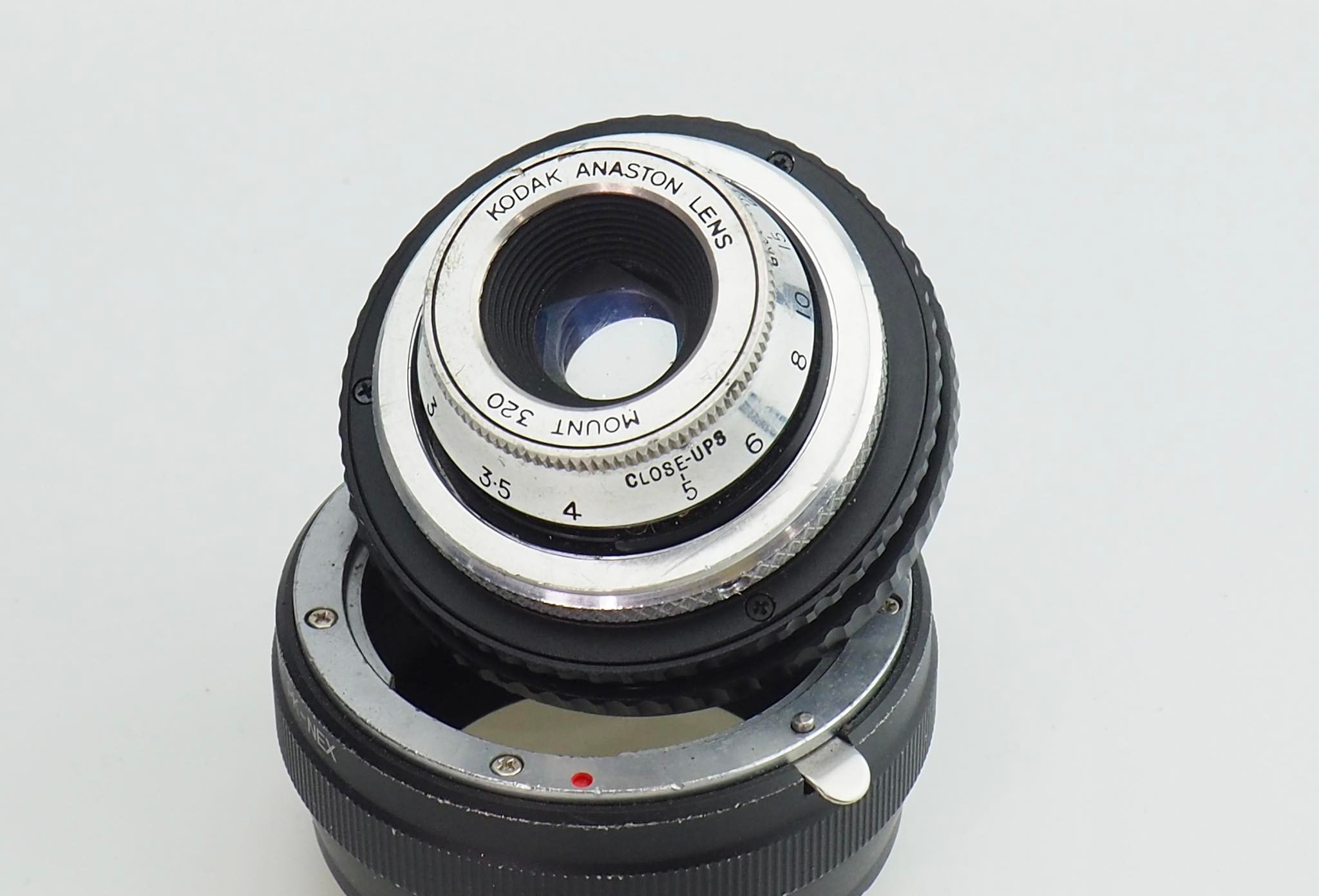 KODAK ANASTON LENS 43.9MM.F3.9 MOUNT 320 MODIFIED M39/LM MOUNT(NO.COULPING)