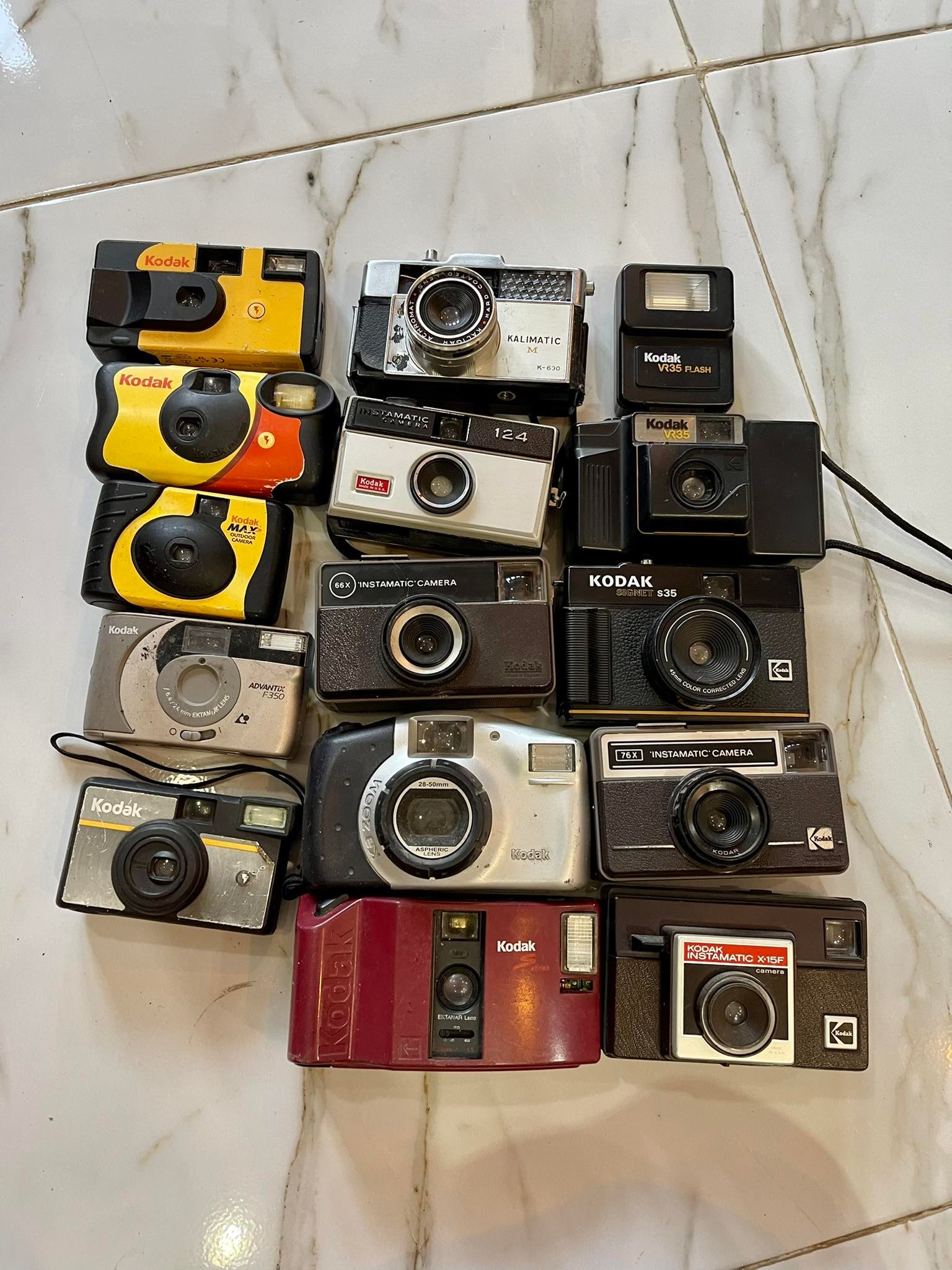 กล้องฟิล์มยกกอง KODAK 14 สภาพโชว์