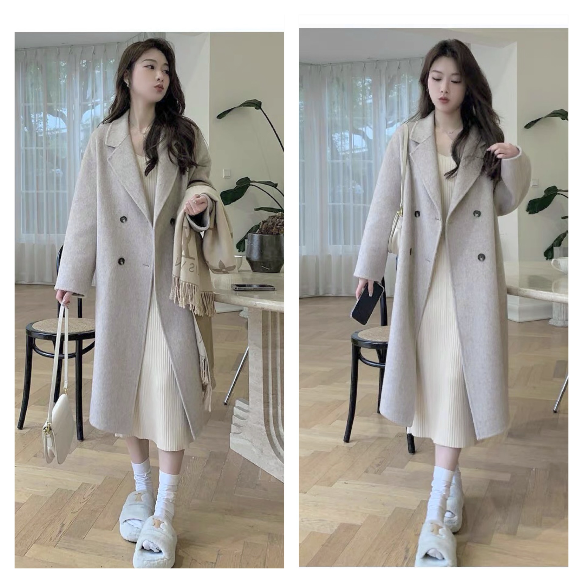เสื้อโค้ทวูล Trench coat เสื้อโค้ทเฟอร์ โค้ทสักหลาดสีเบจ แบรนด์ Primark สำเนา สำเนา สำเนา สำเนา สำเนา สำเนา สำเนา