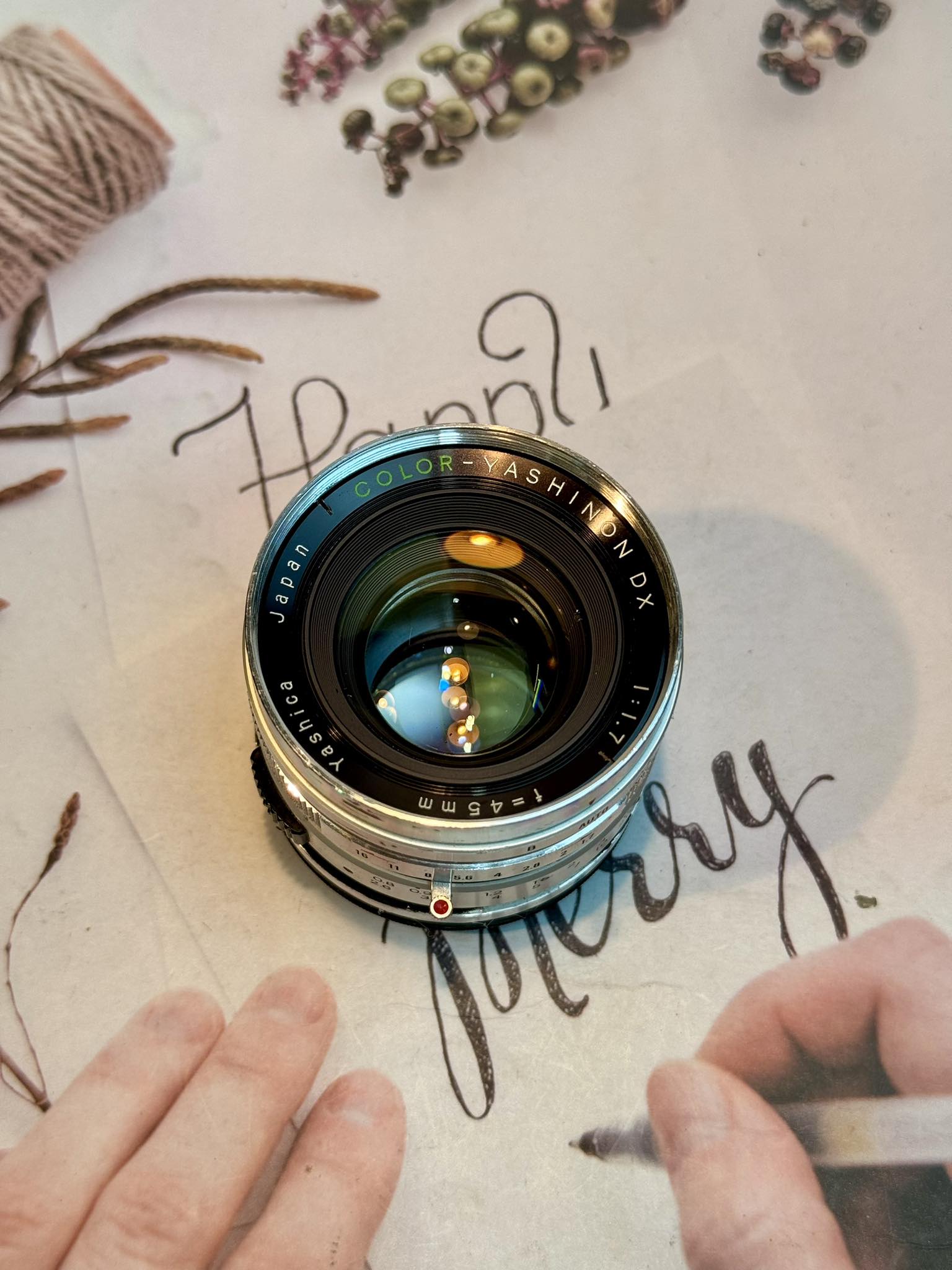 YASHICA YASHINON-DX 45MM.F1.7 MODIFIED SONY E MOUNT